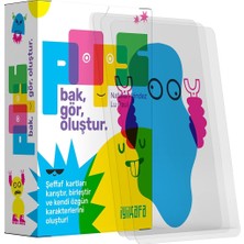 Renas Store Pops – Karakter Oluşturma Kart Oyunu | Şeffaf Katmanları Üst Üste Koy, Farklı Karakterler Oluştur, Kendini Ifade Et | 1-6 Oyuncu 4+ Yaş | Yaratıcılık Odaklı Eğlence