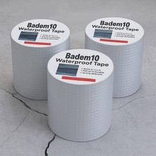 Renas Store Çatı Izolasyon Bandı 3 Adet Tamir Bant 2 Metre Su Sızdırmazlık Geçirmezlik Yalıtım Çamur Çatlak Boru