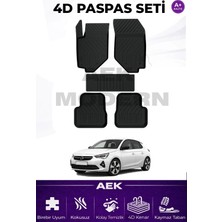 AEK Modern Opel Corsa F 4d Paspas Seti  2020 Sonrası A++ Kalite (5 Parça)