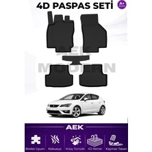 AEK Modern Seat Leon 3 4d Paspas Seti  2012-2020 A++ Kalite (5 Parça)