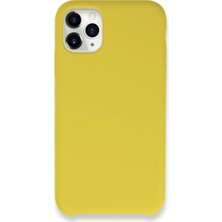 Magicool Iphone 11 Pro Max Kılıf Lansman Legant Silikon - Sarı