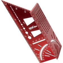 Renas Store Rox Wood 0092 Alüminyum 3D Açılı Gönye Işaretleme 150 mm