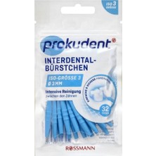 Renas Store Prokudent Arayüz Fırçası - Dış Çap 3 mm / Tel Çap 0,6 mm