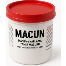 Renas Store Proalet Tamir Macunu, Ahşap, Kaplama, Masif Yüzey, Çizik, Çatlak, Delik Onarıcı Dolgu, Kapatıcı, 200 Gram (Ceviz)