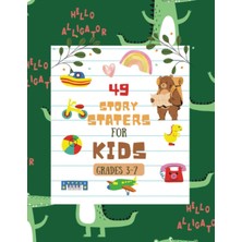 Renas Store Independently Published Story Starters For Little Kids: Creative Writing Prompts | 8.5 x 11 In | 49 Story Pages | Creativity Gift For Kids | Cute Alligator Pattern