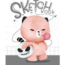 Renas Store Sketchbook: Drawing Notebook With Cute Cartoon, Drawing Book (Size 8.5 x 11) (120 Sketch Book Blank Pages)(Sketchbook For Kids)