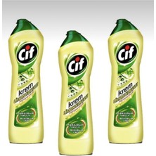 Renas Store Cif Krem Limon Kokulu Temizleyici, 500 Ml, 3'lü Paket