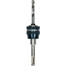 Renas Store Bosch Professional Accessories 1 x Power Change Plus Adaptör (Sds Plus, Hss-G Matkap 7,15 x 85 Mm, Delik Testeresi Aksesuarı Dahil)