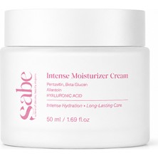 Sabe Intense Moisturizer Cream 50 ml | Hyaluronic Acid ve Pentavitin Içeren Yoğun Nemlendirici Bakım Kremi