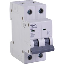 Renas Store Viko 4VTB-2B40 Otomatik Sigorta 4,5ka B Tipi 2 Kutup 40A
