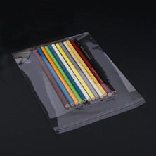Renas Store Şeffaf Bantlı (20X30 Cm) Parlak Jelatin Poşet (100 Adet) - Şeffaf Hediye Poşeti