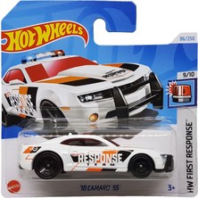 Renas Store Hot Wheels - ´10 Camaro Ss - Hw First Response 9/10 - HTD88 - Short Card - Acil Durum Aracı - Gm - Mattel 2024 – 1:64