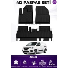 AEK Modern Opel Combo E 4d Paspas Seti  2019-2024 A++ Kalite (3 Parça)