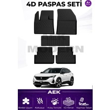 AEK Modern Peugeot 3008 Access Allure Active 4d Paspas Seti  2016-2024 A++ Kalite (5 Parça)