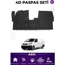 AEK Modern Peugeot Expert  Sonrası Traveller 4d Paspas Seti  2018 Sonrası A++ Kalite (2 Parça)