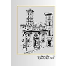 Renas Store Sketchbook: City Scene, Large 8.5" x 11", 110 Pages, Perfect For Everyone, Crayons, Pencils, Drawing And Sketching