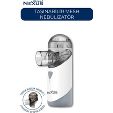 Renas Store Direct Nexus Nexus Taşınabilir Mesh Nebulizatör Şarzlı Çok Hafif Süper Sessiz
