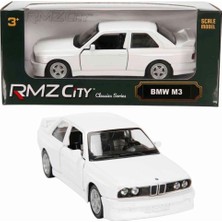 Renas Store 1:32 Alman Klasikleri Serisi Die Cast Çek Bırak Model Araba - Beyaz Bmw M3