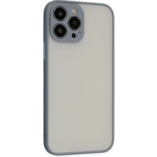 Magicool Iphone 13 Pro Max Kılıf Montreal Silikon Kapak - Gri