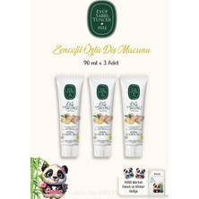 Renas Store Eyüp Sabri Tuncer 3 Adet Diş Macunu Zencefil Özlü 90 ml ve 60'lı Pamuk Rosıe