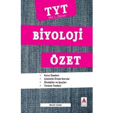 Delta Kültür Yayınevi Tyt Biyoloji Özet (Yks 1. Oturum )