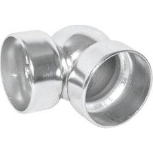 Renas Store Katar Boş Küre Dirsek Parlak 50MM 4'lü Paket