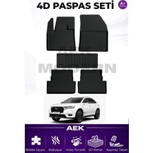 AEK Modern Citroën Ds7 4d Paspas Seti  2018 Sonrası A++ Kalite (5 Parça)