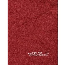 Renas Store Sketchbook: Coloured Texture Pattern Affect Background, Large 8.5" x 11", 110 Pages, Perfect For Everyone, Crayons, Pencils, Drawing And Sketching