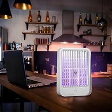Renas Store Jouis Elektrikli Sivrisinek ve Böcek Öldürücü Lamba - USB Güçlü Uv Işıklı Sinek Tuzak Lambası, Kimyasal Içermez Güvenli Iç Mekan Yatak Odası ve Dış Bahçe Uygun 271
