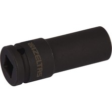 Renas Store Izeltas 1108067022 1/2" Altı Köşe Havalı Derin Lokma Anahtar, Siyah, 22 mm