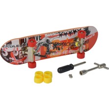 Renas Store Simba 103306083 Parmak Kaykayı, 6 Farklı Kaykaydan Sadece 1 Ürün Gönderilir, 9 Cm, Stres Önleyici, Parmak Scooter’ı, Aksesuarlı, 5 Yaş ve Üzeri