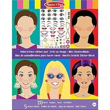 Renas Store Melissa & Doug - Çıkartma Kitabı, Yüzler (14195)