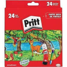 Renas Store Pritt 24'lü Pastel Boya - Karton Kutu