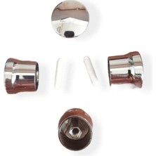 Renas Store Duşakabin Cam Kabin Nokta Kulp Parlak 2 Li Paket