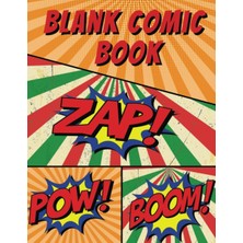 Renas Store Independently Published The Blank Comic Book - Let Your Creativity And Imagination Run Wild!! - Blank Comic Panels