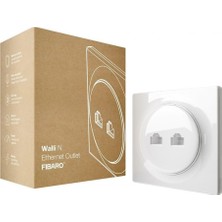 Renas Store Fıbaro Walli N Ethernet Outlet/ağ Soketi Sıva Altı 2x RJ45 Cat.6 10 Gigabit, FGWEEU-021