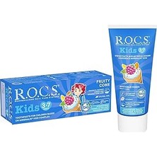 Renas Store R.o.c.s. Kids 3-7 Yaş Florürsüz Diş Macunu Meyve Külahı Tadında (1 x 45 G)