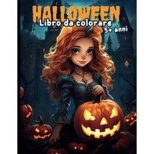 Renas Store Independently Published Halloween Libro Da Colorare Per Bambini E Ragazzi: 5+ Anni | 38 Disegni Forato A4 Con Fogli Antimacchia | Zucche, Streghette E Streghetti, Gattoni