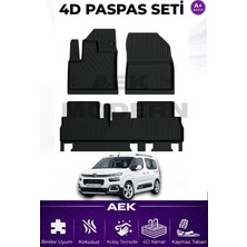 AEK Modern Citroën Berlingo 3 4d Paspas Seti  2025 Sonrası A++ Kalite (3 Parça)