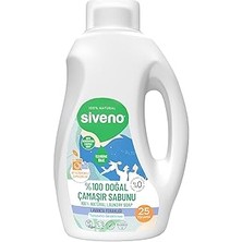 Renas Store Siveno %100 Doğal Çamaşır Sabunu Bitkisel Deterjan Yumuşatıcı Gerektirmez Konsantre Vegan 750 ml