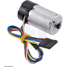 Pololu HP 12V Motor ( 48 CPR Enkoderli, 25D Redüktörlerle Uyumlu) PL-4840