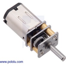 Pololu 3801 Micro Metal Redüktörlü DC Motor LP 6V PL-4790