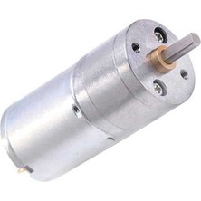 Pololu 991 Metal Redüktörlü Motor 25Dx54L mm HP 12V PL-3207