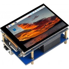 WaveShare RPi CM4 için Dokunmatik Ekran, Genişleme Kartı ve Optik Arayüz Kartı, 21435