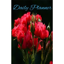 Renas Store Daily Journal Notebook: Flowers Colorful Blooms Of Roses For Daily Planning