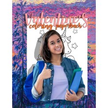 Renas Store Valentine's Coloring Paperback: Size 8.5X11INCH 120 Pages