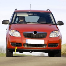Renas Store Ön Tampon Sağ Kapak Sissiz 5J0807368 Skoda Fabia 2 Makyajsız ile Uyumlu 2007-2010