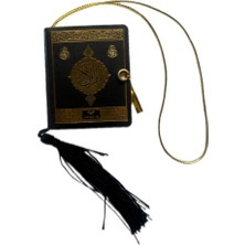 Renas Store Araba Icin Mini Kurani Kerim Siyah Renk Kuran