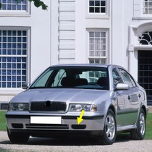 Renas Store Ön Tampon Sol Kapak Izgarası 1U0807367 Skoda Octavia A4 ile Uyumlu 1997-2000