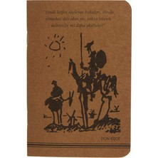 Renas Store Don Kişot Kraft Defter